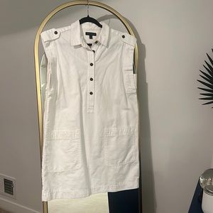 Banana republic dress in a light cream, medium